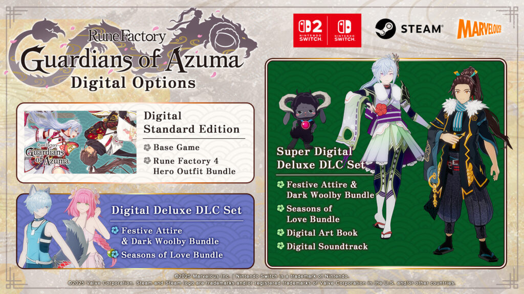 Rune Factory: Guardians Of Azuma X Story Of Seasons: Grand Bazaar İş Birliği Duyuruldu
