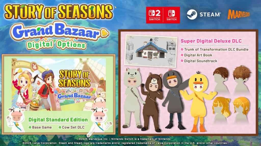 Rune Factory: Guardians Of Azuma X Story Of Seasons: Grand Bazaar İş Birliği Duyuruldu