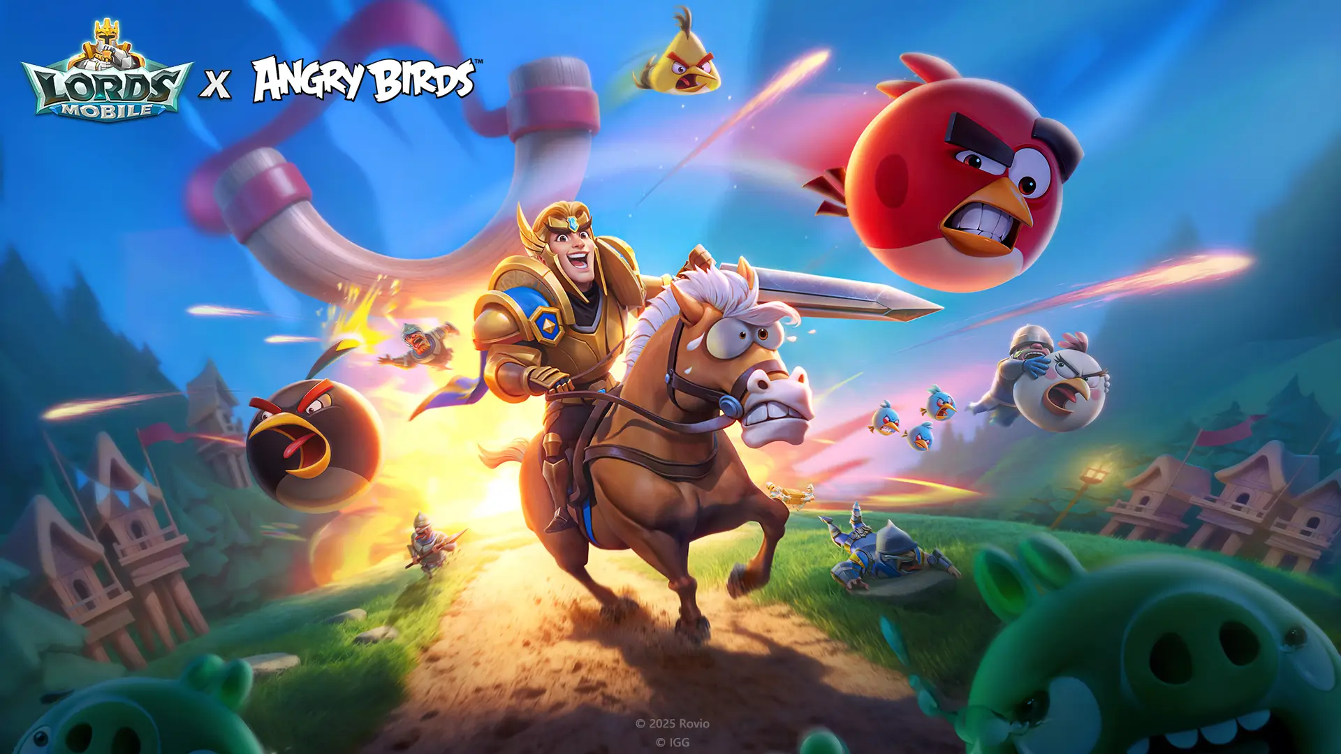 Athena’nın Yeni Misafirleri: Angry Birds Karakterleri Lords Mobile’da!