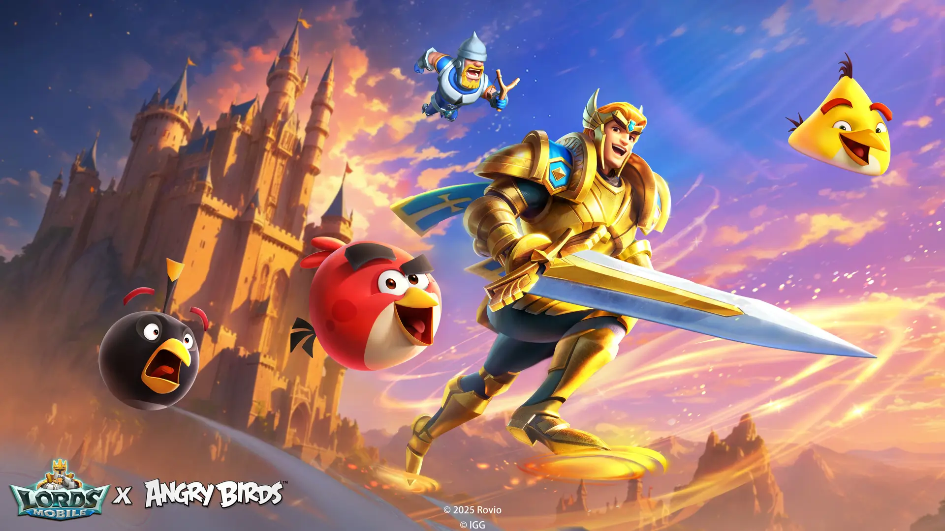 Athena’nın Yeni Misafirleri: Angry Birds Karakterleri Lords Mobile’da!