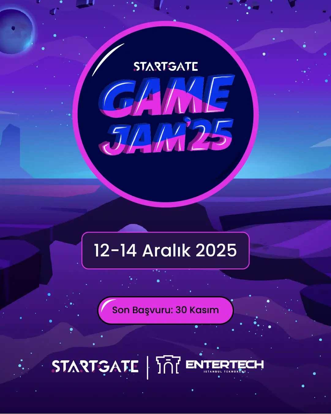 StartGate Game Jam’25 Başvuruları Açıldı!